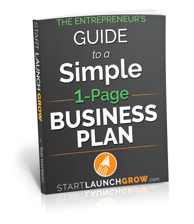 Entrepreneur's Guide to a One-page Business Plan by Rob Kornblum